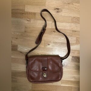 Coach Pebbled Leather Vintage Crossbody Bag